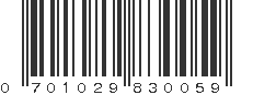 UPC 701029830059