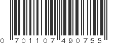 UPC 701107490755