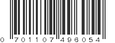 UPC 701107496054