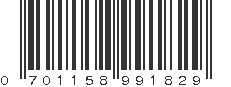 UPC 701158991829