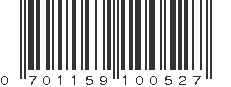 UPC 701159100527