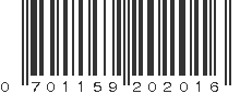 UPC 701159202016