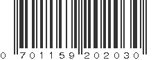 UPC 701159202030