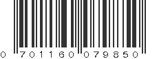 UPC 701160079850