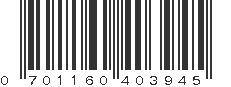 UPC 701160403945