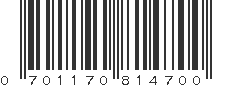 UPC 701170814700