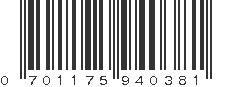 UPC 701175940381