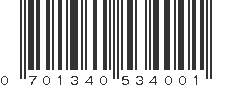 UPC 701340534001