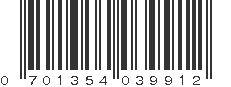 UPC 701354039912