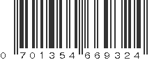 UPC 701354669324