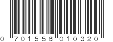 UPC 701556010320