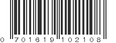 UPC 701619102108