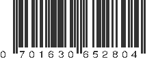 UPC 701630652804