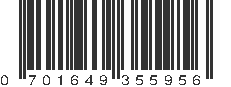 UPC 701649355956