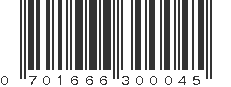 UPC 701666300045