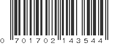 UPC 701702143544