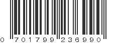 UPC 701799236990