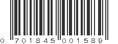 UPC 701845001589