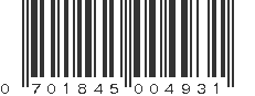 UPC 701845004931