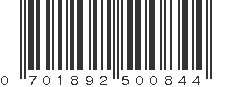 UPC 701892500844