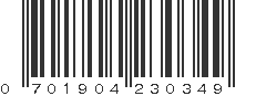 UPC 701904230349