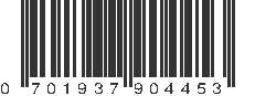 UPC 701937904453