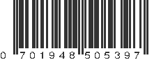 UPC 701948505397