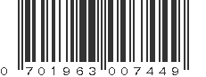 UPC 701963007449