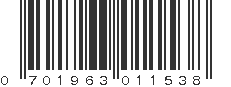 UPC 701963011538