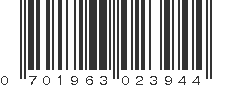 UPC 701963023944