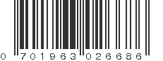 UPC 701963026686