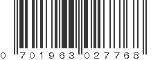 UPC 701963027768