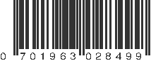 UPC 701963028499