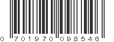 UPC 701970098546