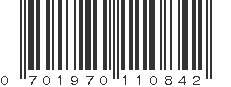 UPC 701970110842