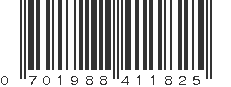 UPC 701988411825