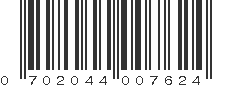 UPC 702044007624