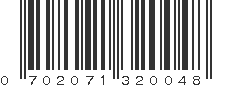 UPC 702071320048