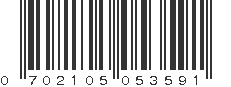 UPC 702105053591