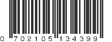 UPC 702105134399