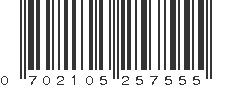 UPC 702105257555