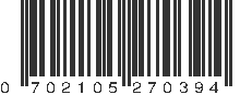 UPC 702105270394