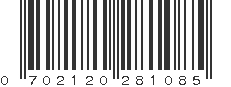 UPC 702120281085