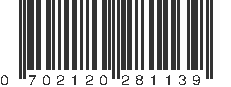 UPC 702120281139