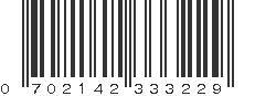 UPC 702142333229