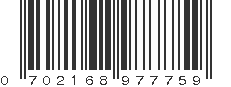 UPC 702168977759