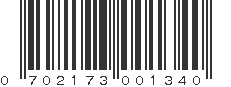 UPC 702173001340