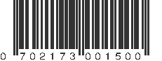 UPC 702173001500