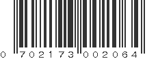 UPC 702173002064