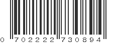 UPC 702222730894